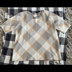 Liz Claiborne Sweater Size L short sleeve